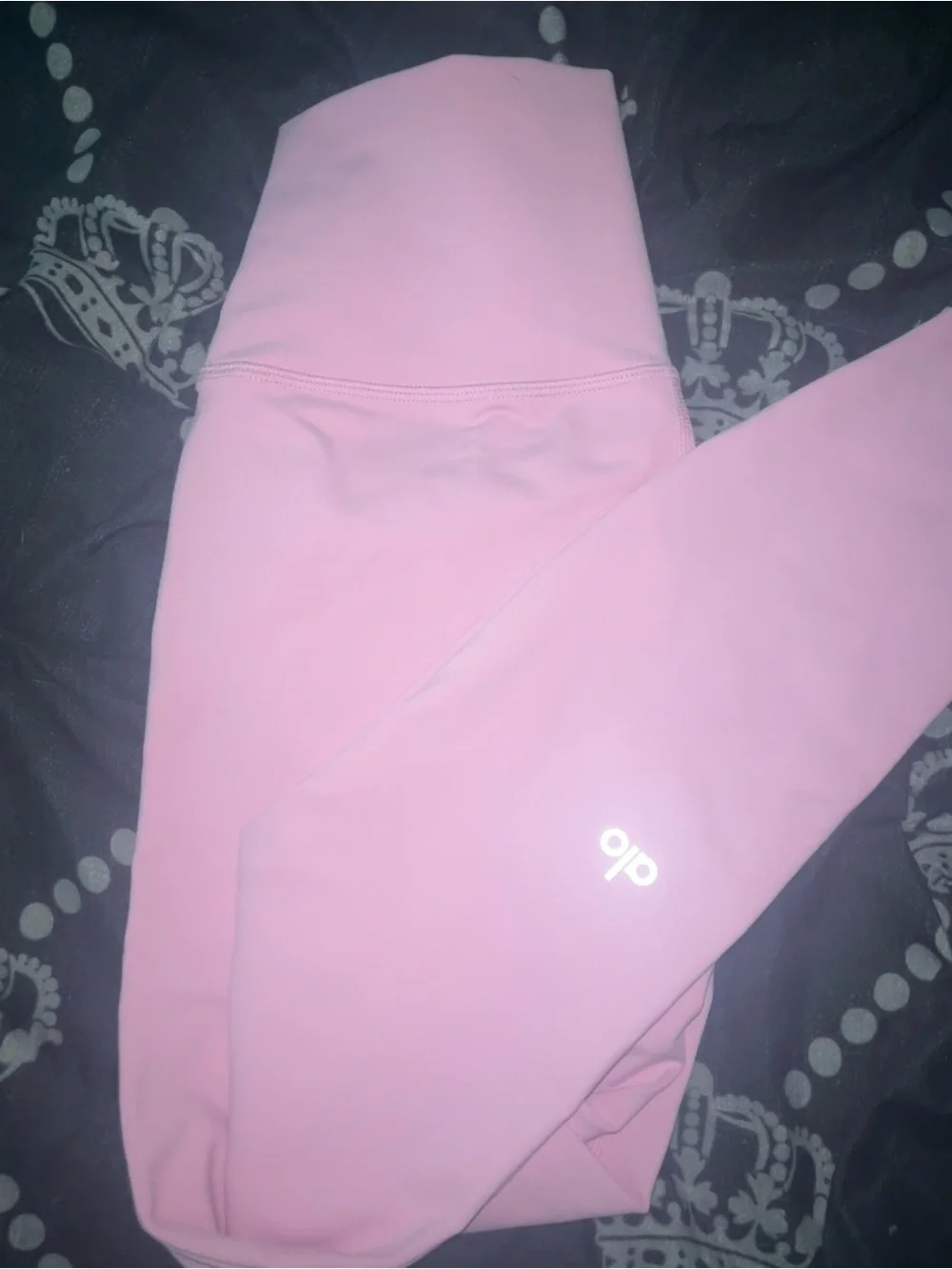 Pink alo leggings